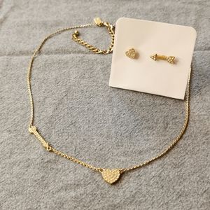 Kate Spade retail necklace & earing set